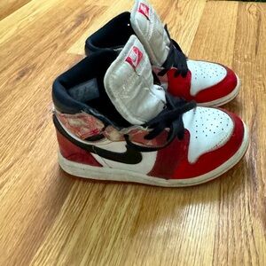 Marvel x Air Jordan 1 Retro High OG TD 'Next Chapter' USED